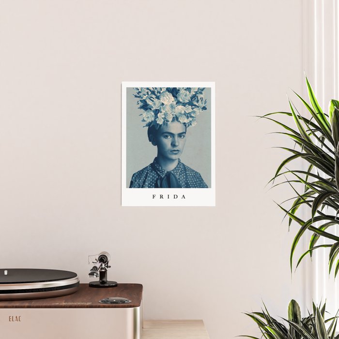 for Frida ~ with border Poster Gallery Image 2