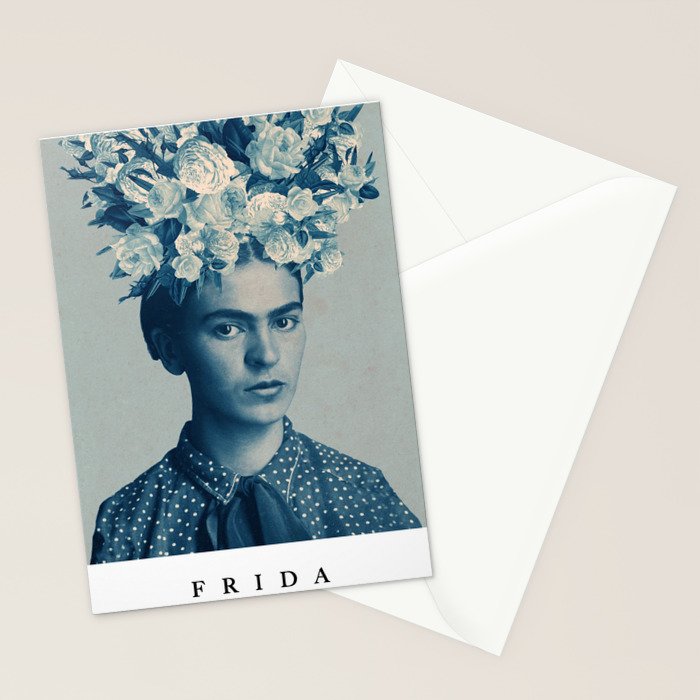 for Frida ~ with border Stationery Card Gallery Image 2