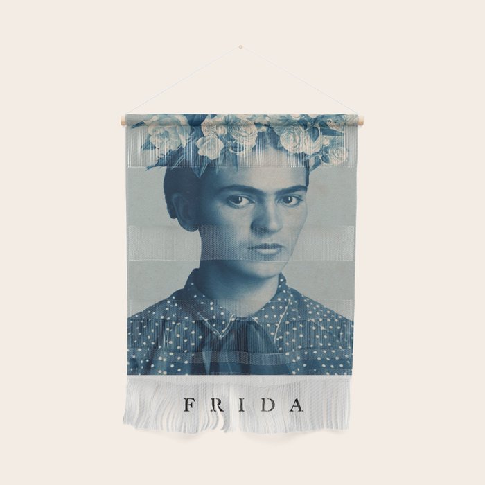 for Frida ~ with border Wall Hanging Gallery Image 1