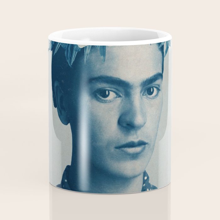 for Frida ~ with border Coffee Mug Gallery Image 4