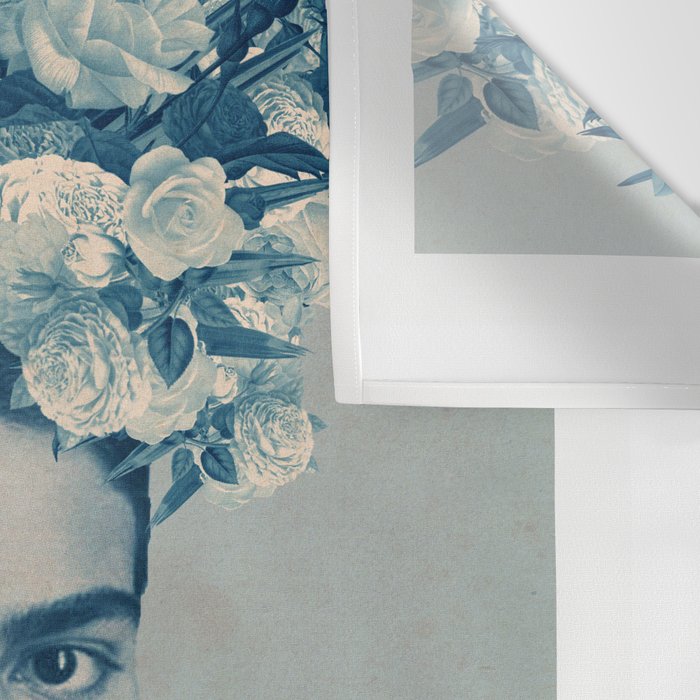 for Frida ~ with border Wall Tapestry Gallery Image 3