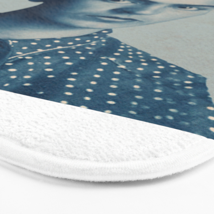 for Frida ~ with border Bath Mat Gallery Image 3