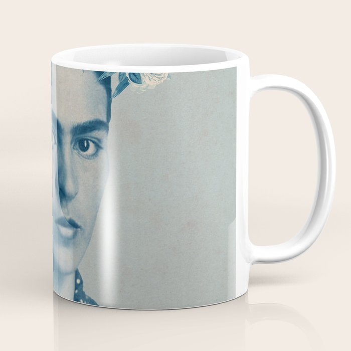 for Frida ~ with border Coffee Mug Gallery Image 1