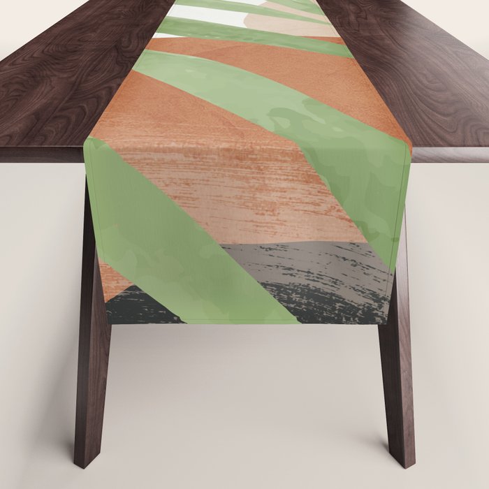 Tropical Leaves 7 Table Runner Gallery Image 1