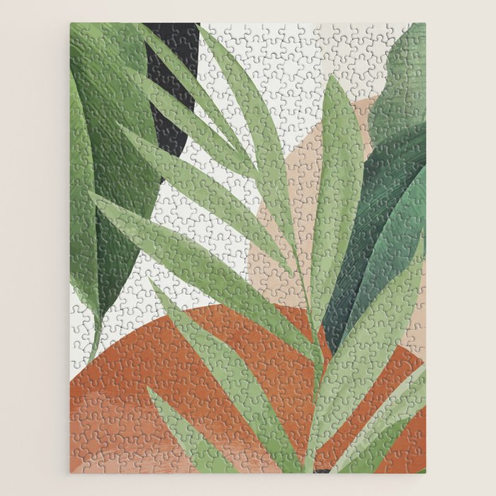 Tropical Leaves 7 Jigsaw Puzzle Gallery Image 1