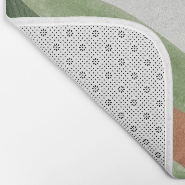 Tropical Leaves 7 Bath Mat Gallery Image 2