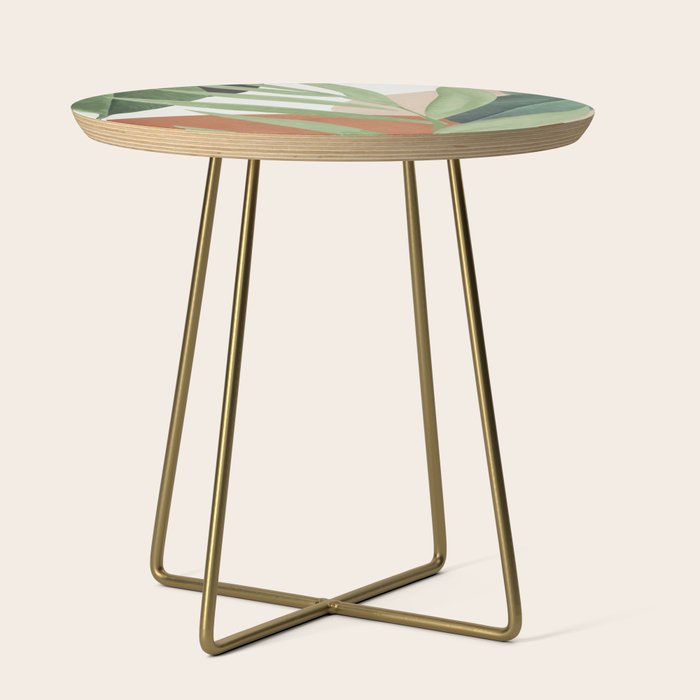 Tropical Leaves 7 Side Table Gallery Image 1