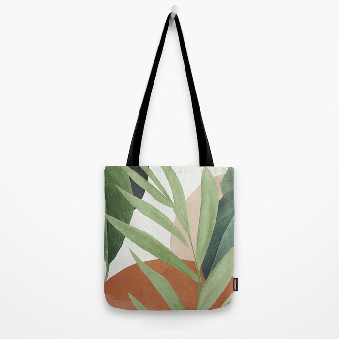 Tropical Leaves 7 Tote Bag Gallery Image 2