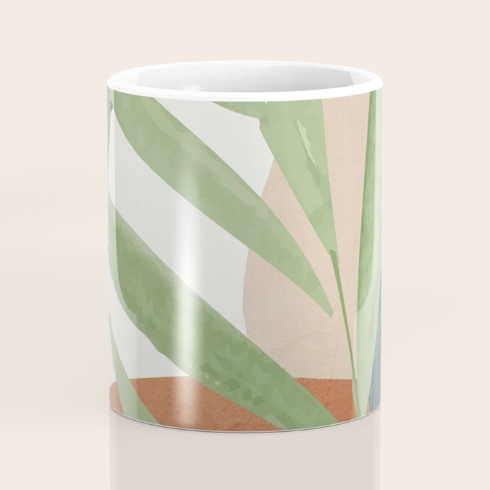 Tropical Leaves 7 Coffee Mug Gallery Image 4