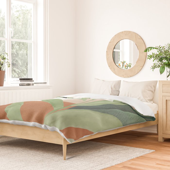 Tropical Leaves 7 Duvet Cover Gallery Image 2