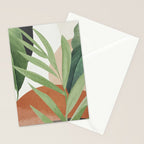 Tropical Leaves 7 Stationery Card Gallery Image 2