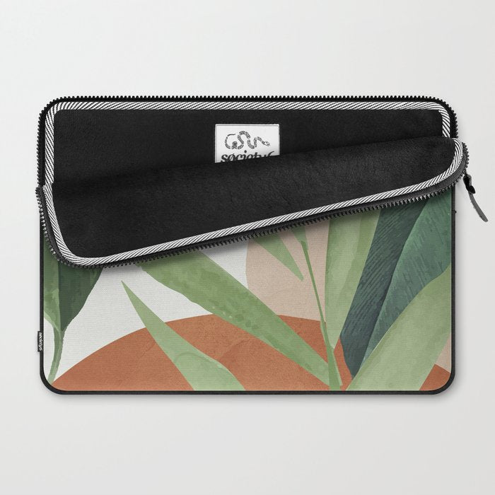 Tropical Leaves 7 Laptop Sleeve Gallery Image 2