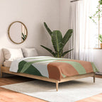 Tropical Leaves 7 Comforter Gallery Image 2