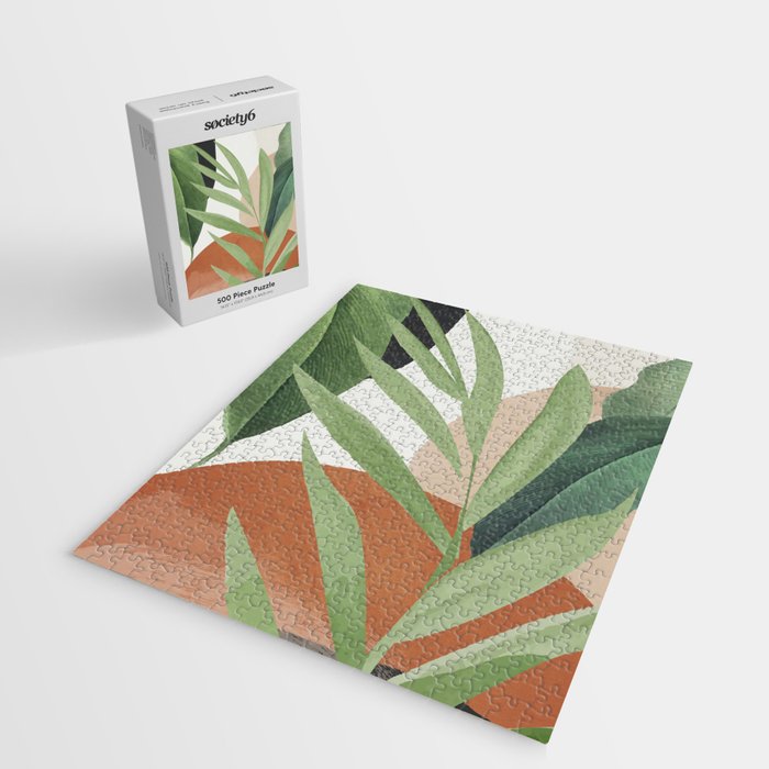 Tropical Leaves 7 Jigsaw Puzzle Gallery Image 2