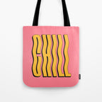 Chill: Wavy Summer Edition Tote Bag Gallery Image 1