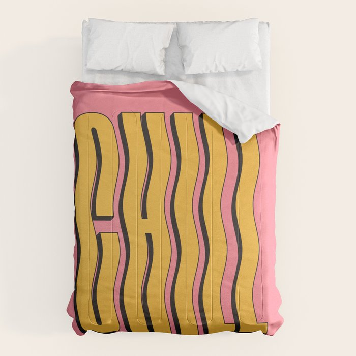 Chill: Wavy Summer Edition Comforter Gallery Image 6