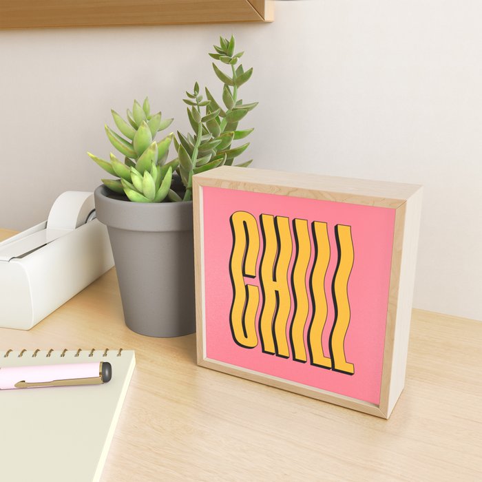 Chill: Wavy Summer Edition Mini Art Print Gallery Image 2