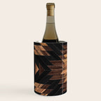 Urban Tribal Pattern No.7 - Aztec - Wood Wine Chiller Gallery Image 2