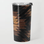 Urban Tribal Pattern No.7 - Aztec - Wood Travel Mug Gallery Image 2