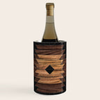 Urban Tribal Pattern No.7 - Aztec - Wood Wine Chiller Gallery Image 1