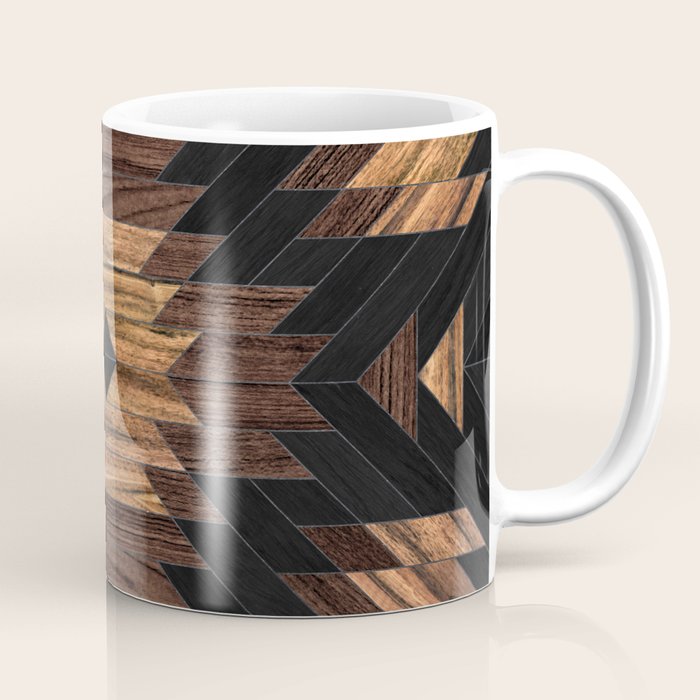 Urban Tribal Pattern No.7 - Aztec - Wood Coffee Mug Gallery Image 1