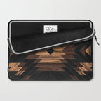 Urban Tribal Pattern No.7 - Aztec - Wood Laptop Sleeve Gallery Image 2