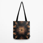 Urban Tribal Pattern No.7 - Aztec - Wood Tote Bag Gallery Image 2