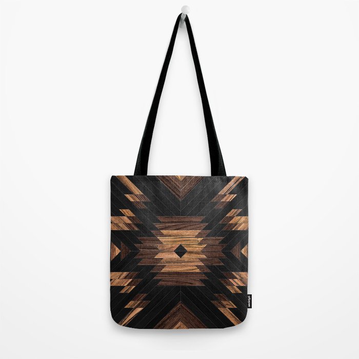 Urban Tribal Pattern No.7 - Aztec - Wood Tote Bag Gallery Image 2