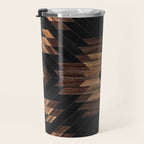 Urban Tribal Pattern No.7 - Aztec - Wood Travel Mug Gallery Image 3