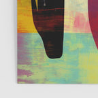 Mid-Century Modern 2 Cats - Graffiti Style Poster Gallery Image 3