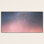 Milky Way Stars Mountain Landscape Desk Mat Gallery Image 3