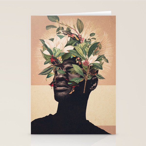 Birds are my Real Origin Reversed Stationery Card Gallery Image 2