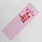 YEEE HAW Cowgirl Boots Yoga Mat Gallery Image 1