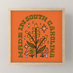 Made In South Carolina Mini Art Print Gallery Image 1
