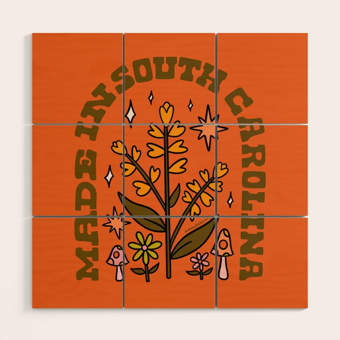 Made In South Carolina Wood Wall Art Gallery Image 1