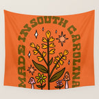 Made In South Carolina Wall Tapestry Gallery Image 4