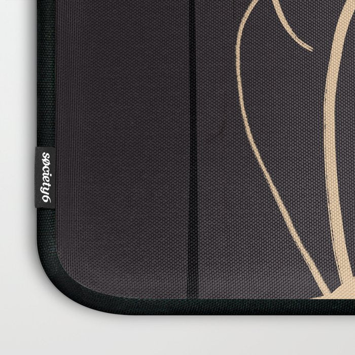 Abstract Line Art Cat 11 Laptop Sleeve Gallery Image 3