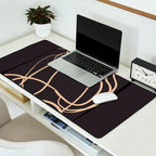 Abstract Line Art Cat 11 Desk Mat Gallery Image 2