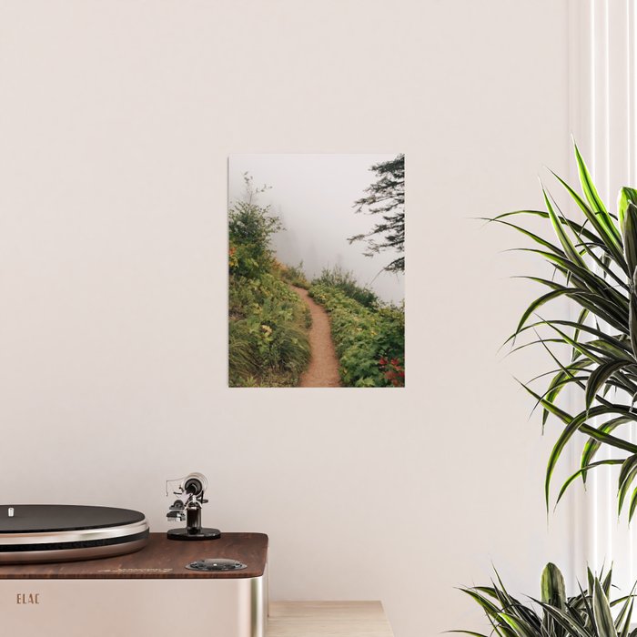 Misty Forest Path Poster Gallery Image 2