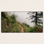 Misty Forest Path Desk Mat Gallery Image 3