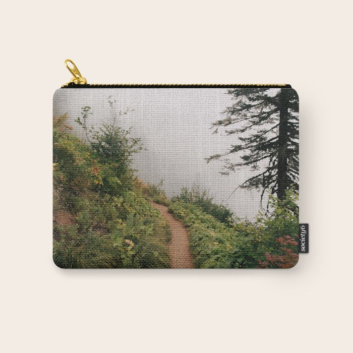 Misty Forest Path Carry All Pouch Gallery Image 1
