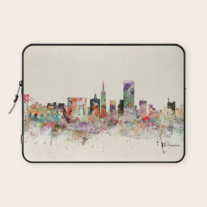 san francisco california Laptop Sleeve Gallery Image 1
