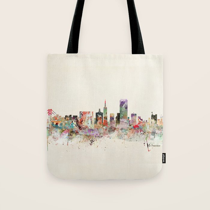 san francisco california Tote Bag Gallery Image 1