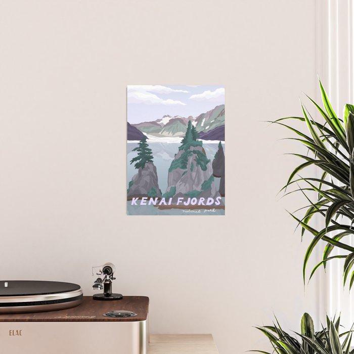 Kenai Fjords National Park Poster Gallery Image 2