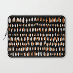 Black Forest dots Laptop Sleeve Gallery Image 1