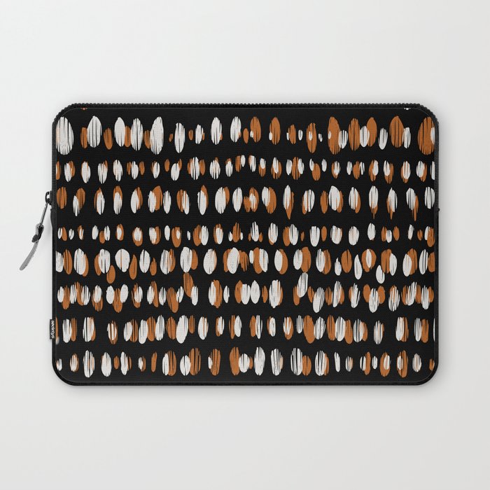 Black Forest dots Laptop Sleeve Gallery Image 1