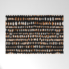 Black Forest dots Welcome Mat Gallery Image 1