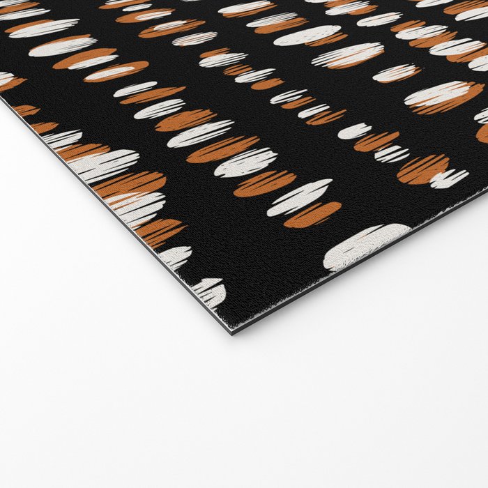 Black Forest dots Welcome Mat Gallery Image 2