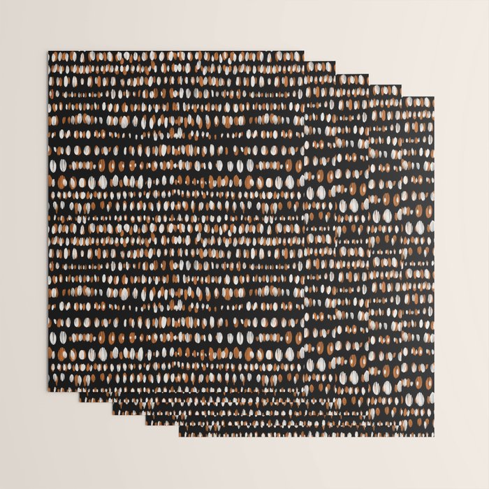 Black Forest dots Wrapping Paper Gallery Image 3