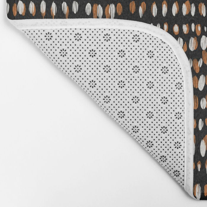 Black Forest dots Bath Mat Gallery Image 2